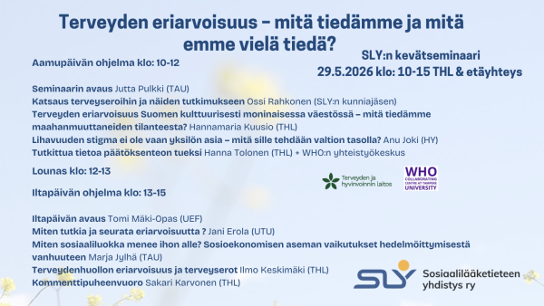 SLY:n kevätseminaari 2026